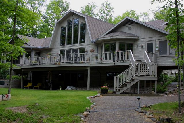 Exterior Home Design and Builder Eagle River WI