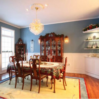 Formal Dining Room Design in Northern WI