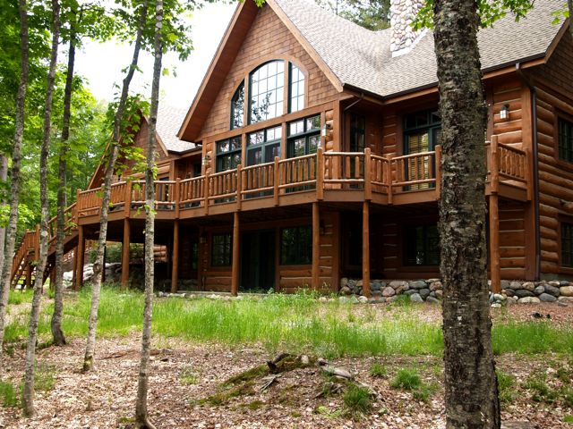 Vilas County WI Log Home Construction