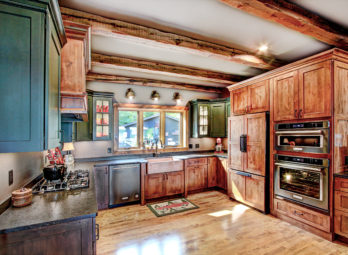 kitchen addition on home in Phelps WI